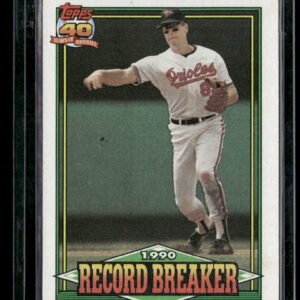 1991 Topps Record Breaker #5 Cal Ripken Jr.