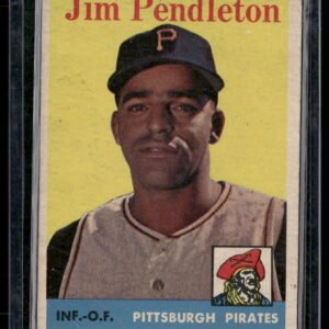 1958 Topps Baseball #104 Jim Pendleton
