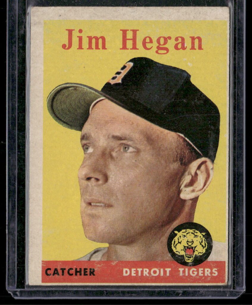 1958 Topps Baseball #345 Jim Hegan