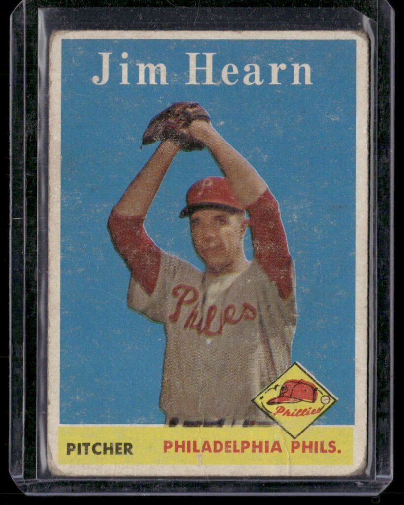 1958 Topps Baseball #298 Jim Hearn