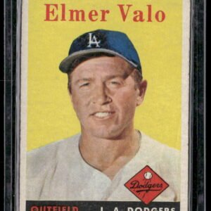 1958 Topps Baseball #323 Elmer Valo