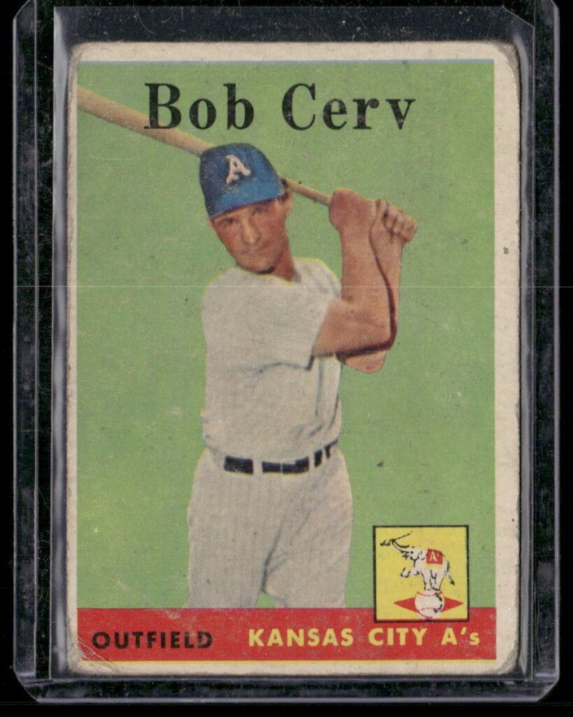 1958 Topps Baseball #329 Bob Cerv