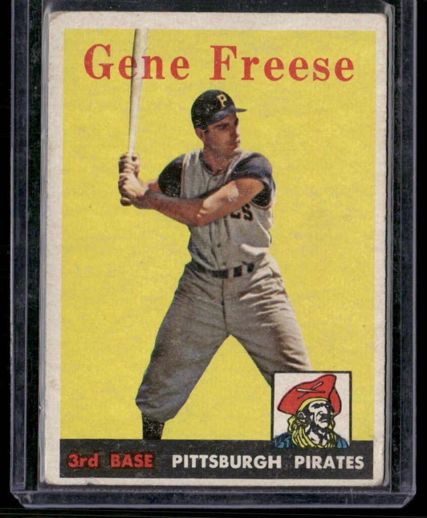 1958 Topps Baseball #93 Gene Freese