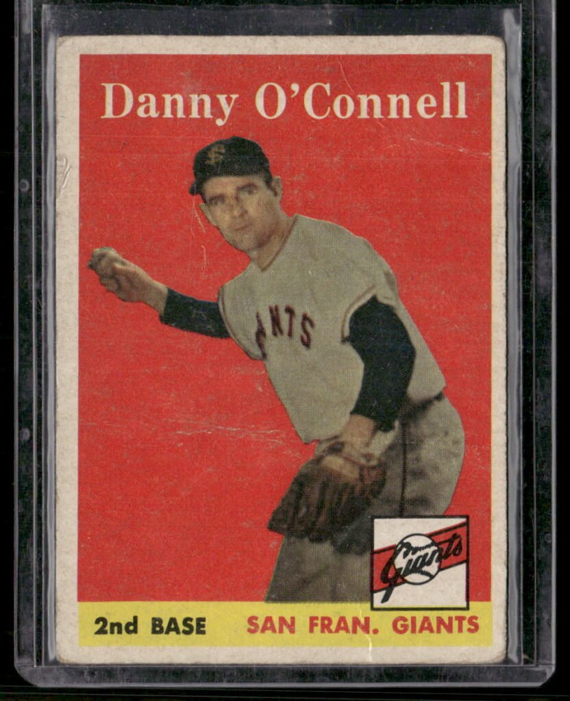 1958 Topps Baseball #16 Danny O'Connell