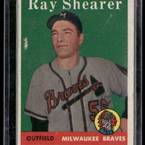 1958 Topps Baseball #283 Ray Shearer