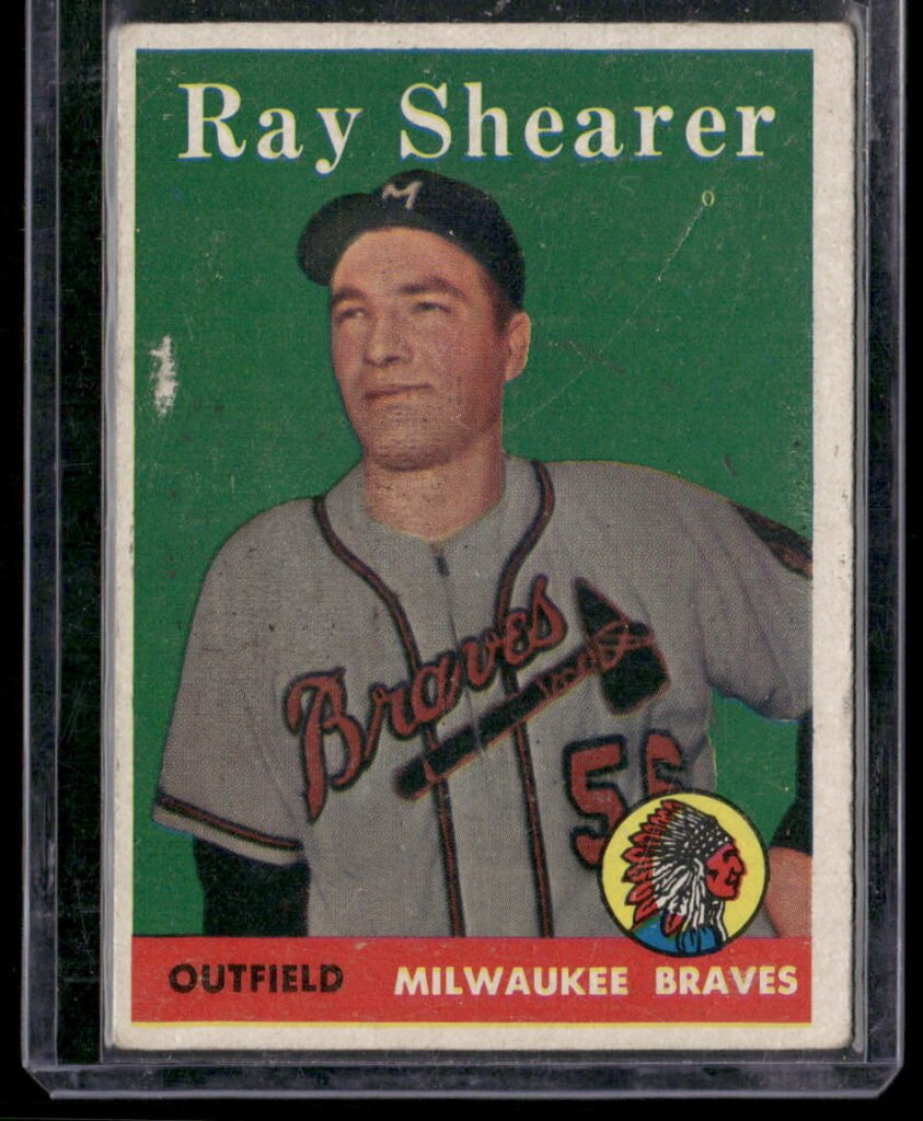 1958 Topps Baseball #283 Ray Shearer