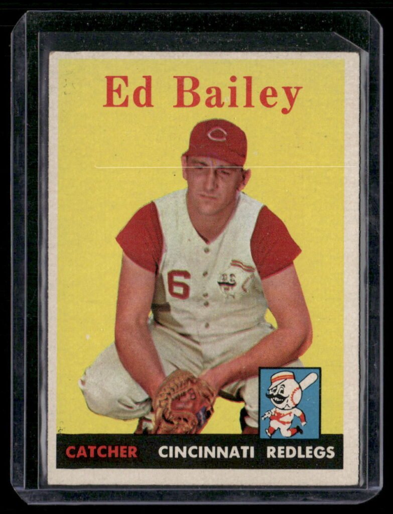 1958 Topps Baseball #330 Ed Bailey