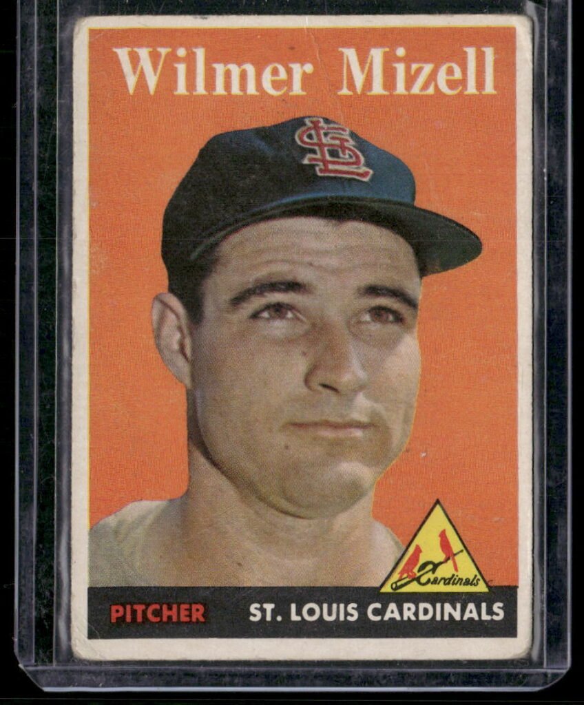 1958 Topps Baseball #385 Wilmer Mizell