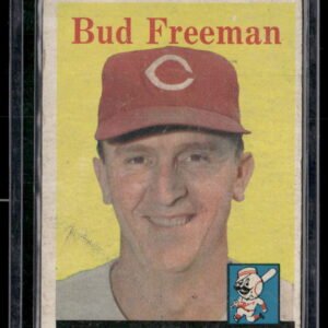 1958 Topps Baseball #27 Bud Freeman