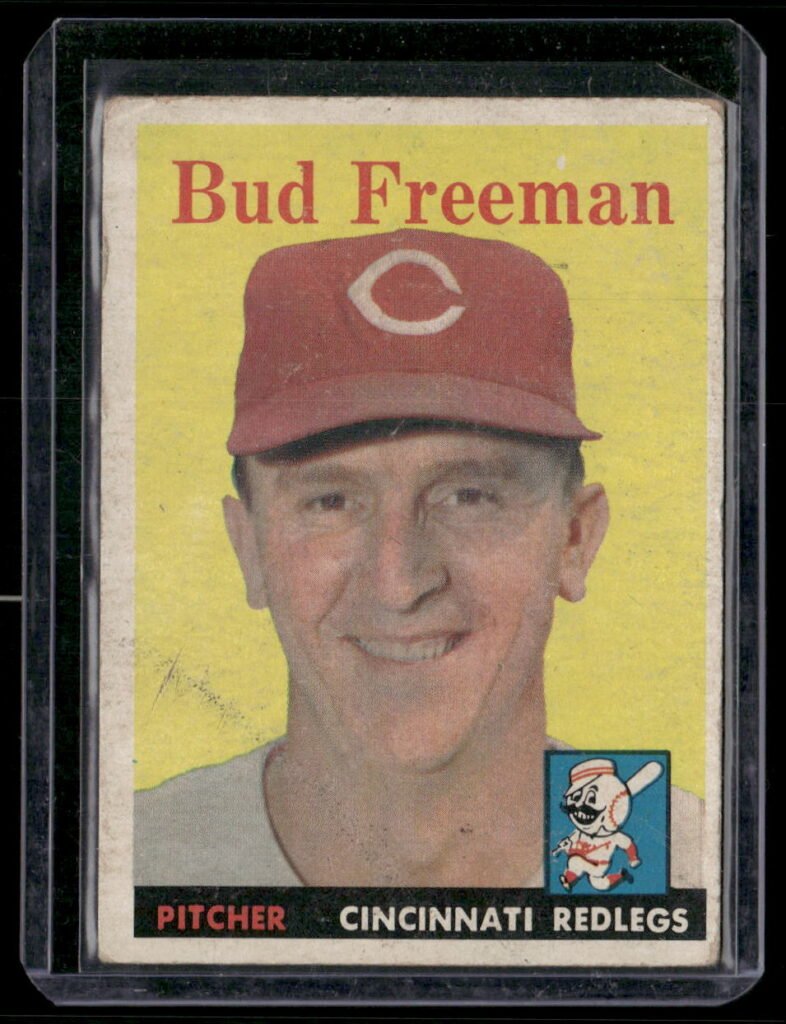 1958 Topps Baseball #27 Bud Freeman