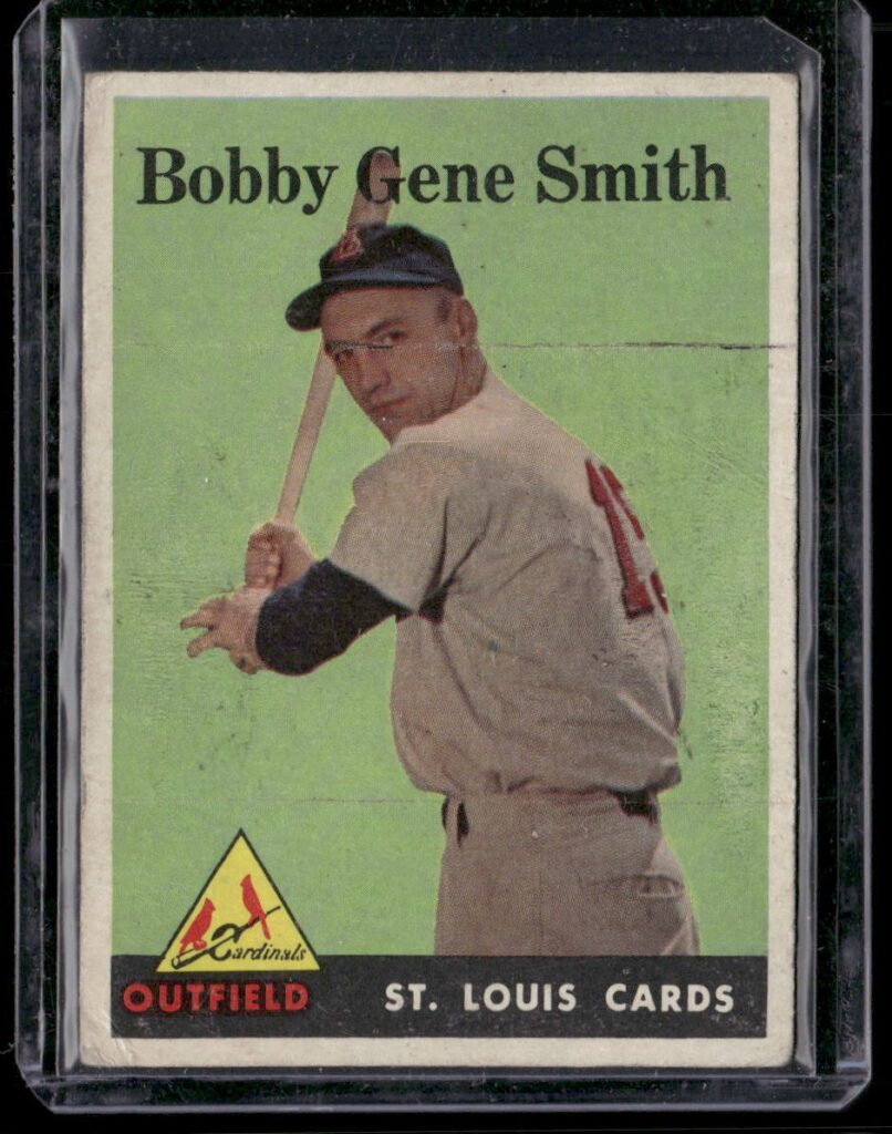 1958 Topps Baseball #402 Bobby Gene Smith