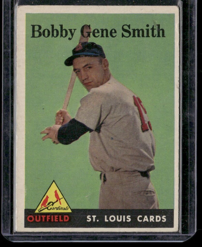 1958 Topps Baseball #402 Bobby Gene Smith