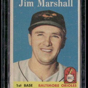 1958 Topps Baseball #441 Jim Marshall