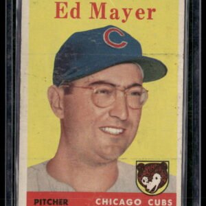 1958 Topps Baseball #461 Ed Mayer