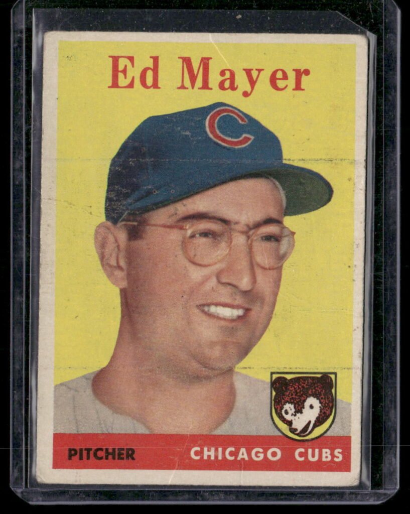 1958 Topps Baseball #461 Ed Mayer