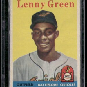 1958 Topps Baseball #471 Lenny Green