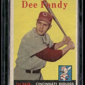 1958 Topps Baseball #157 Dee Fondy
