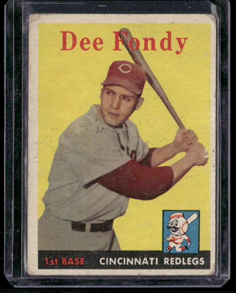 1958 Topps Baseball #157 Dee Fondy