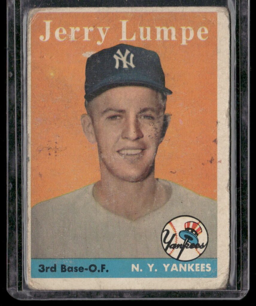 1958 Topps Baseball #193 Jerry Lumpe