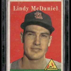 1958 Topps Baseball #180 Lindy McDaniel