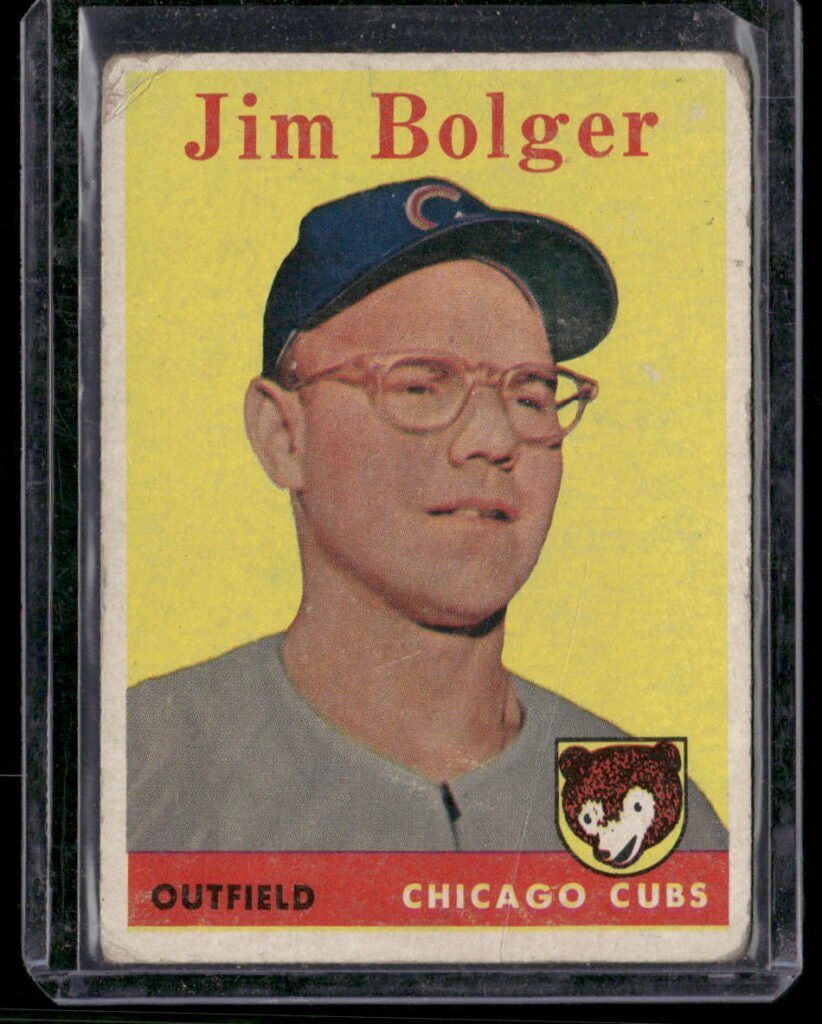 1958 Topps Baseball #201 Jim Bolger