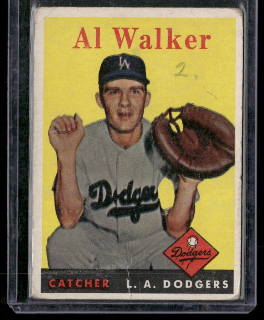 1958 Topps Baseball #203 Al Walker