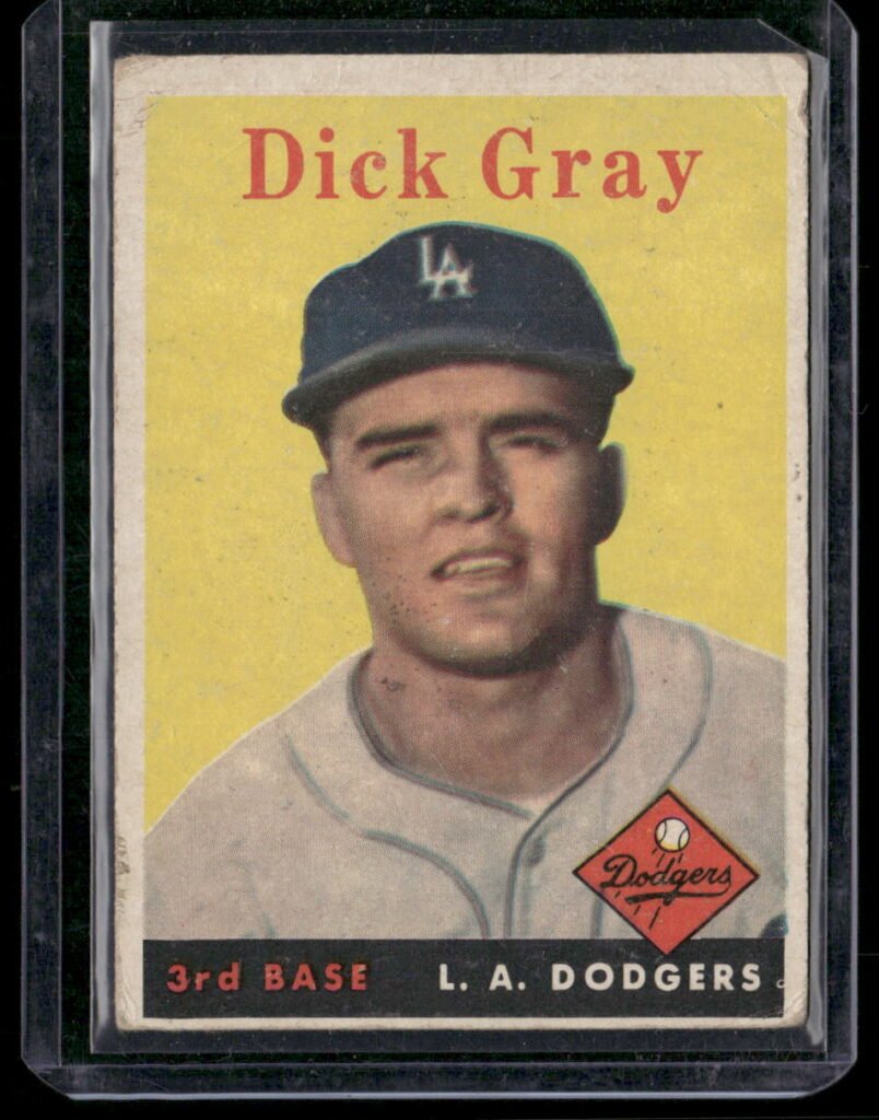1958 Topps Baseball #146 Dick Gray