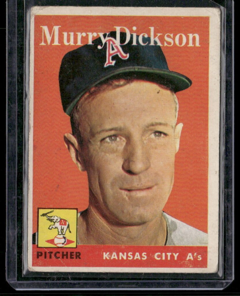1958 Topps Baseball #349 Murry Dickson