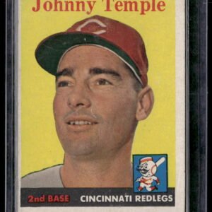 1958 Topps Baseball #205 Johnny Temple