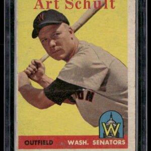 1958 Topps Baseball #58 Art Schult