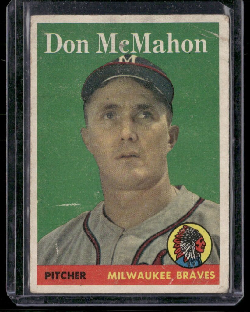 1958 Topps Baseball #147 Don McMahon