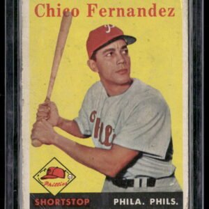 1958 Topps Baseball #348 Chico Fernandez
