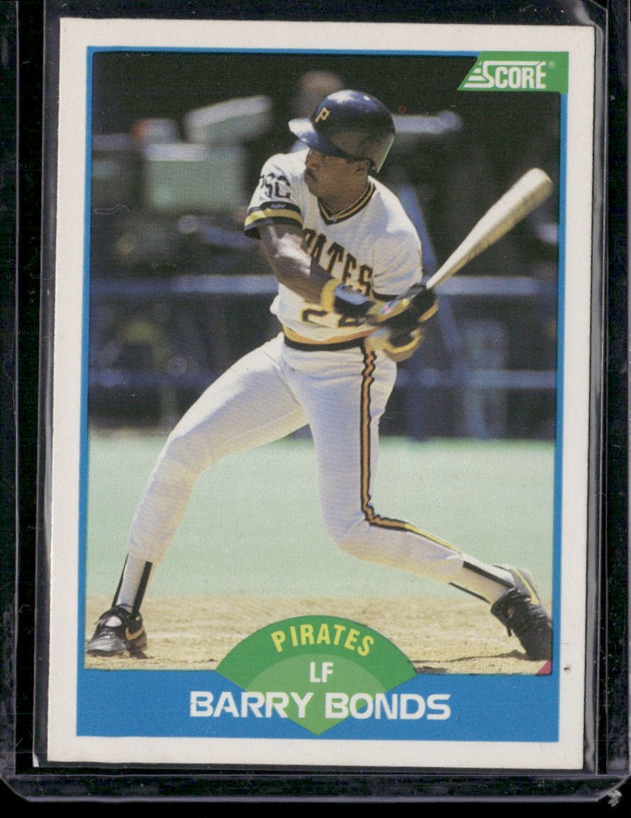 1989 Score #127 Barry Bonds