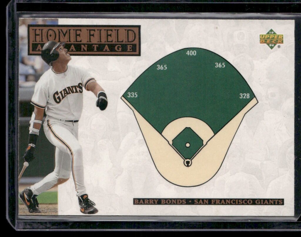 1994 Upper Deck Home Field Advantage #280 Barry Bonds