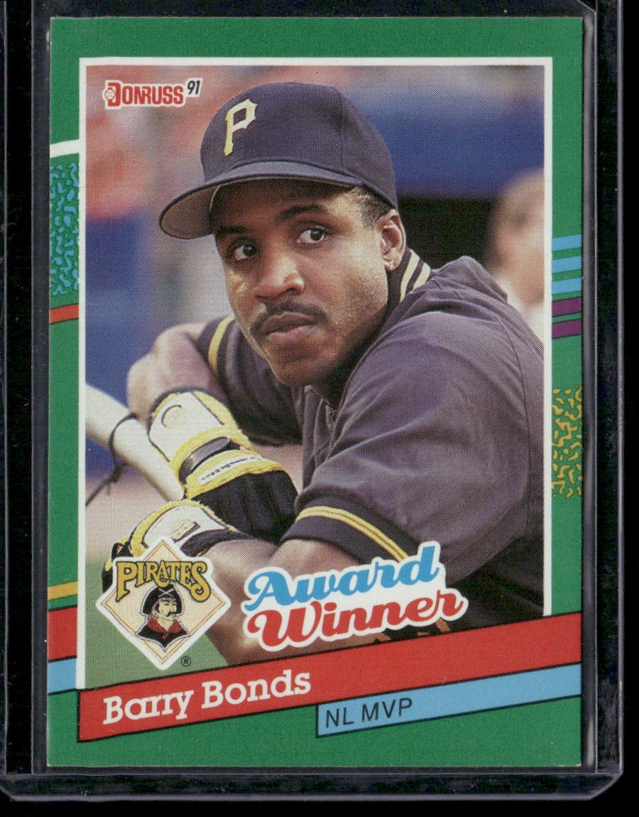 1991 Donruss Award Winner #762 Barry Bonds