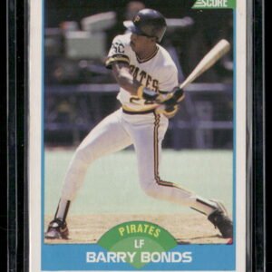 1989 Score #127 Barry Bonds