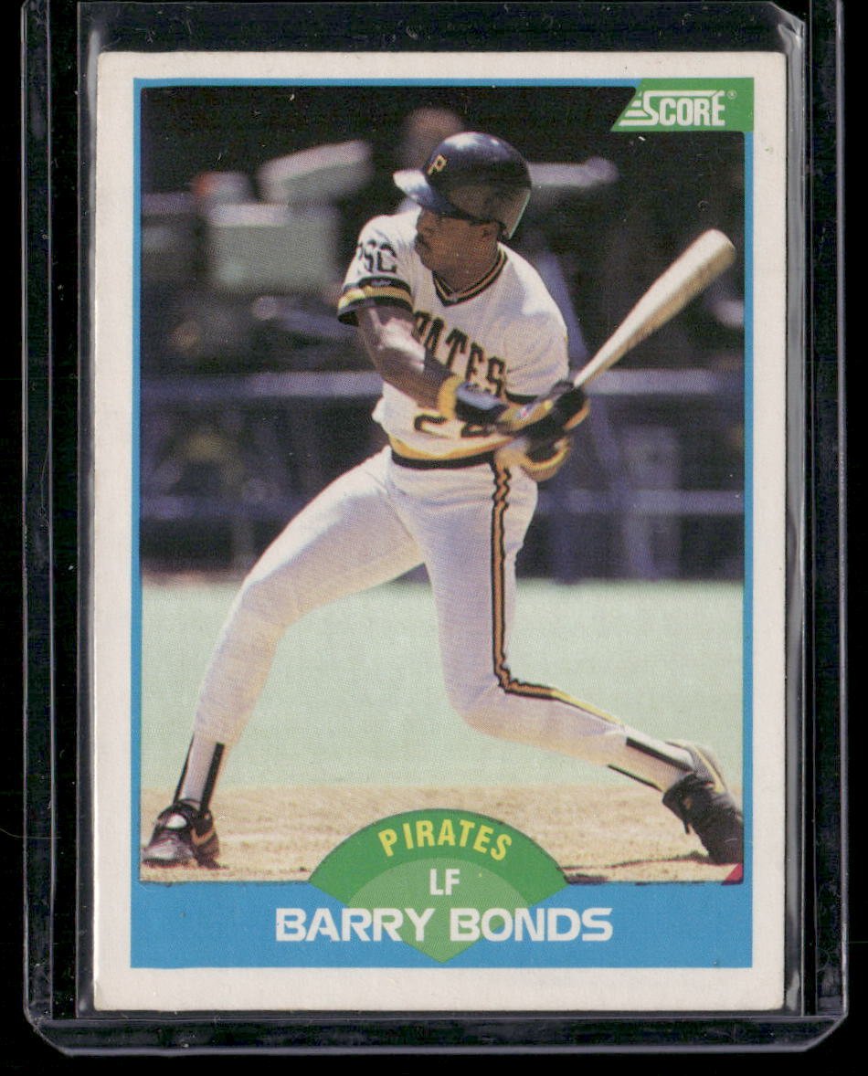 1989 Score #127 Barry Bonds