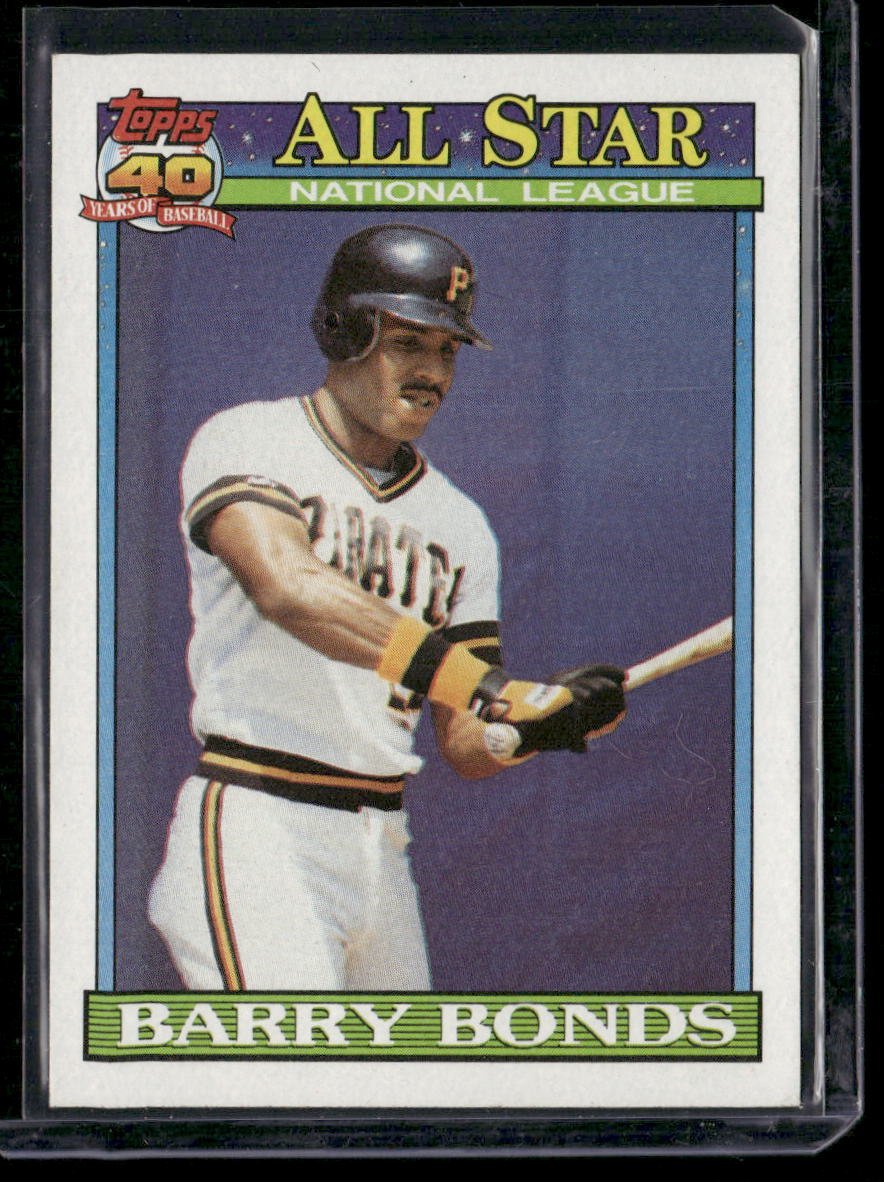 1991 Topps All Star #401 Barry Bonds