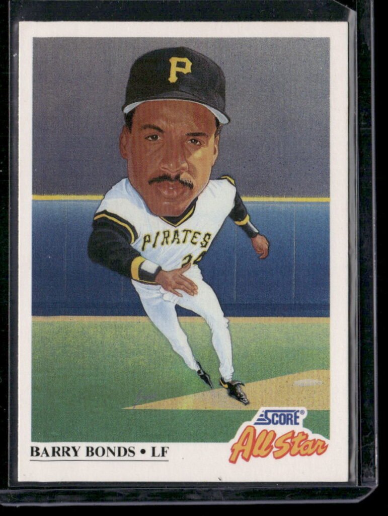 1991 Score #668 Barry Bonds