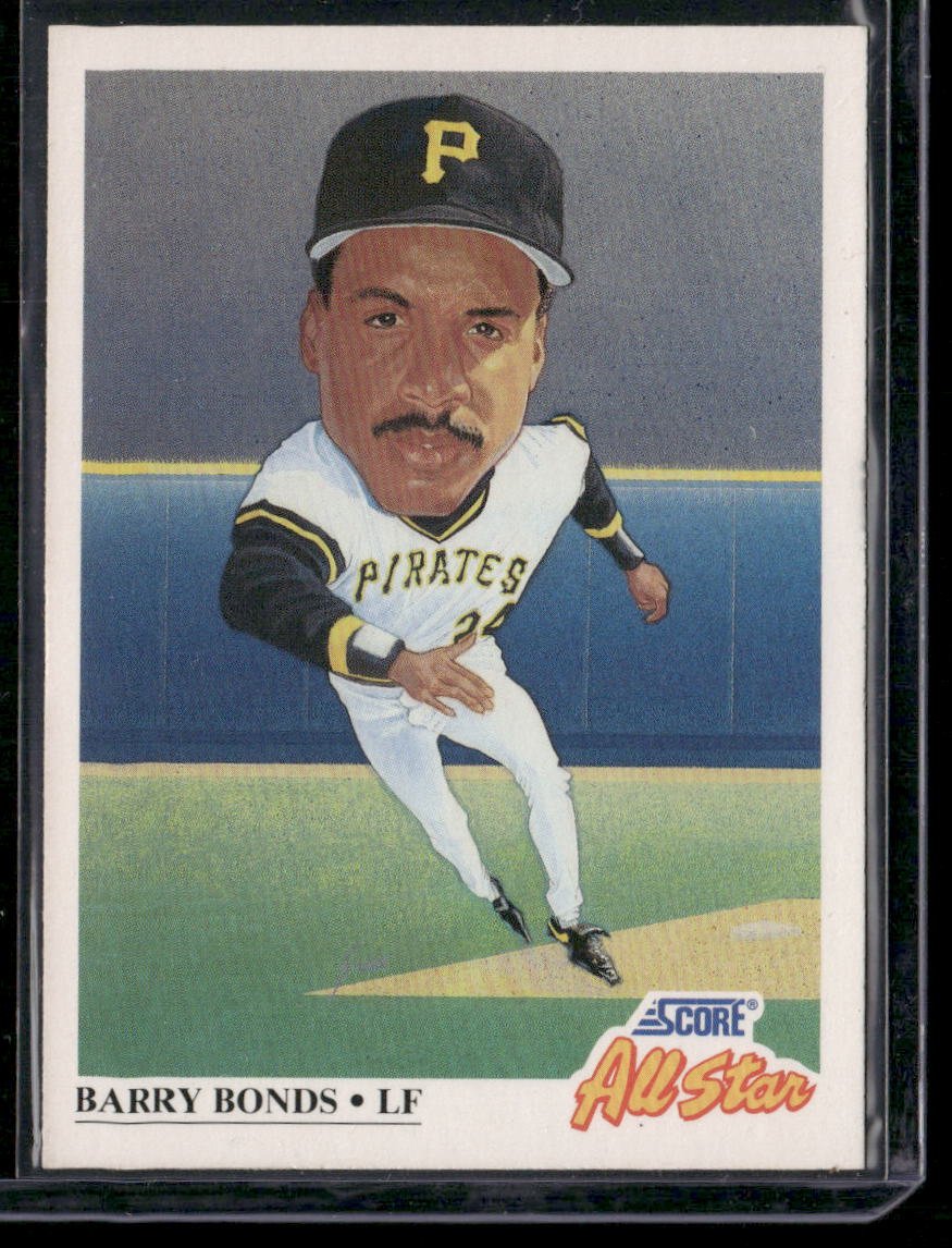 1991 Score All Star #668 Barry Bonds