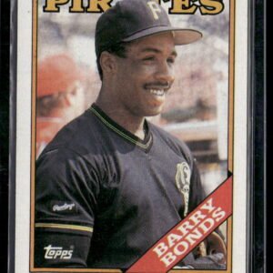 1988 Topps #450 Barry Bonds