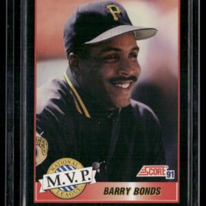 1991 Score MVP #876 Barry Bonds
