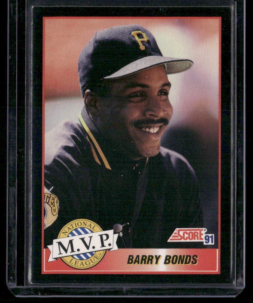 1991 Score MVP #876 Barry Bonds