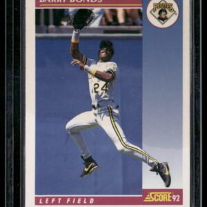 1992 Score #555 Barry Bonds
