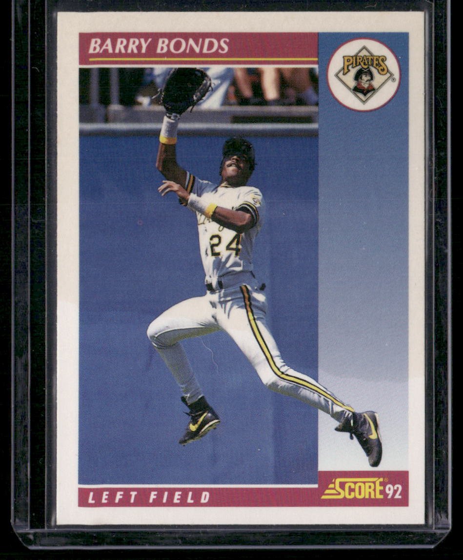 1992 Score #555 Barry Bonds