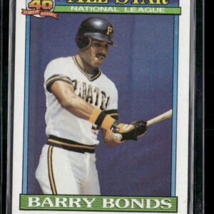 1991 Topps All Star #401 Barry Bonds