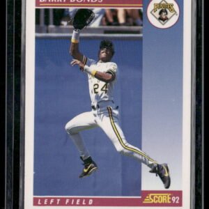1992 Score #555 Barry Bonds
