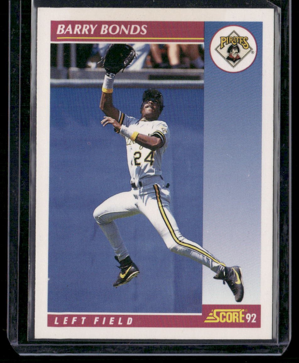 1992 Score #555 Barry Bonds