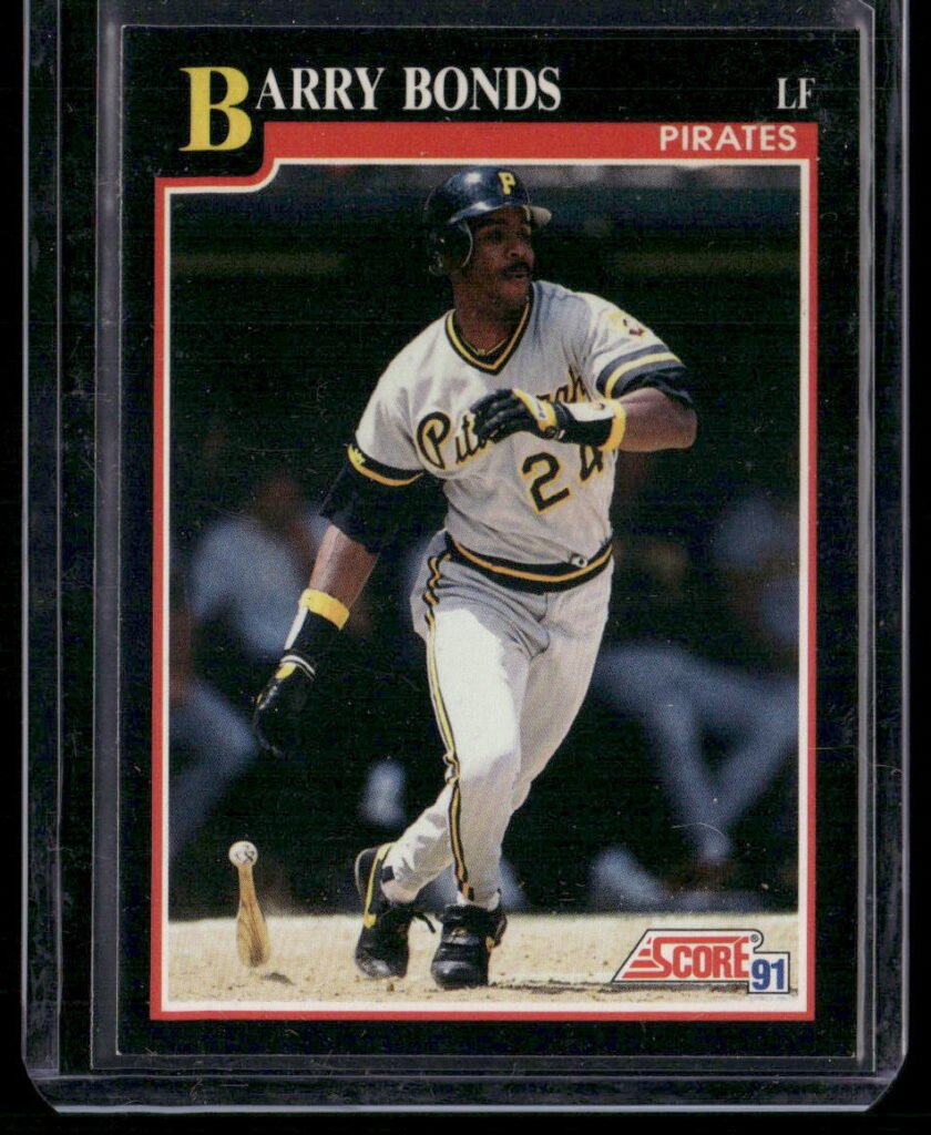 1991 Score #330 Barry Bonds