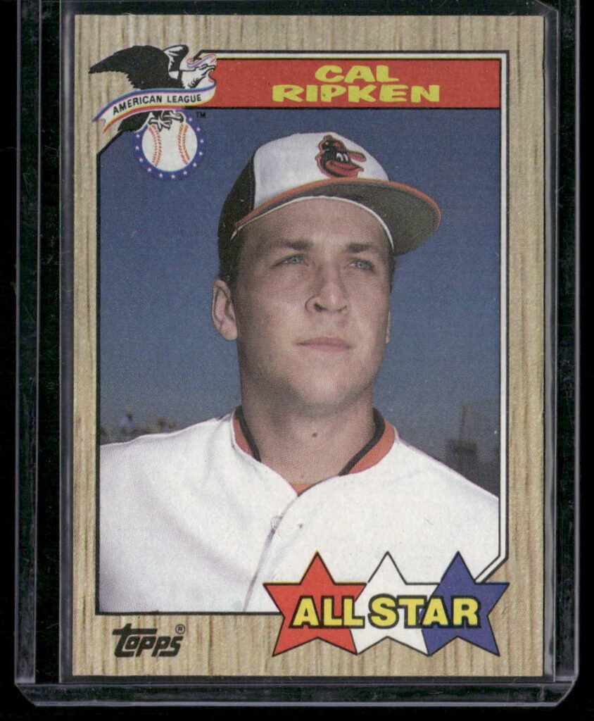 1987 Topps Allstar #609 Cal Ripken Jr.